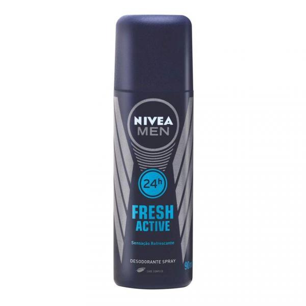 Nivea Desodorante Squeeze Masculino Fresh Active 90ml*.**
