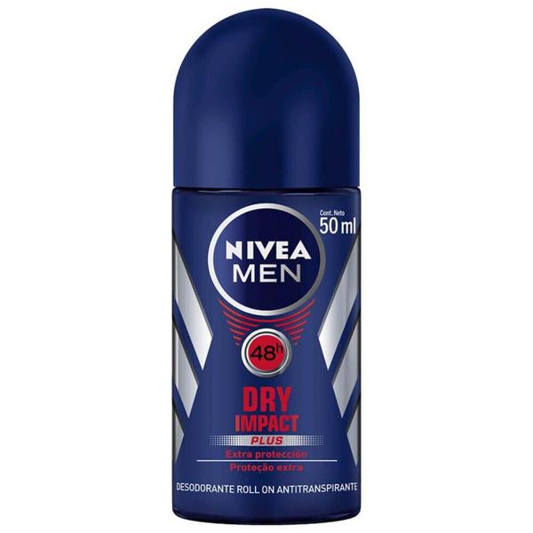 Nivea Dry Impact Desodorante Rollon Masculino 50ml