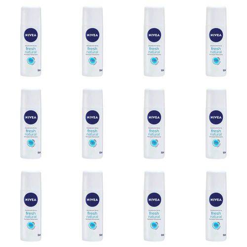 Nivea Fresh Natural Desodorante Spray 90ml (kit C/12)