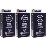 Nivea Intense Control Desodorante Spray Masculino 42g (kit C/03)