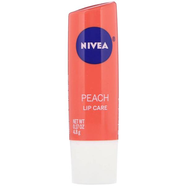 Nivea Lip Care Peach Cuidado para os Lábios 4,8g