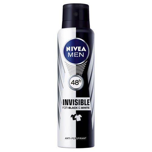 Nivea Men Desodorante Aerosol Invisible 150ml