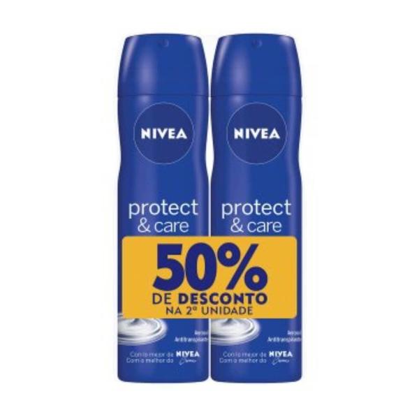 Nivea Protect Care Desodorante Aerosol 2x150ml