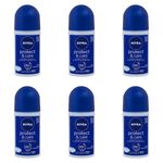 Nivea Protect & Care Desodorante Rollon 50ml (kit C/06)