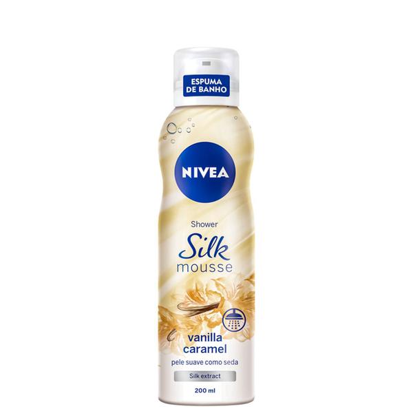 NIVEA Silk Mousse Vanilla Caramel - Espuma de Banho 200ml