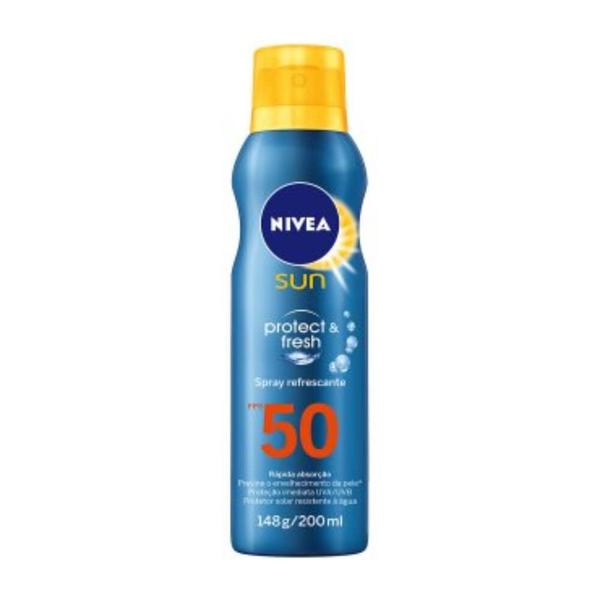 Nivea Sun Protect Fresh Protetor Solar Fps50 Spray 200ml