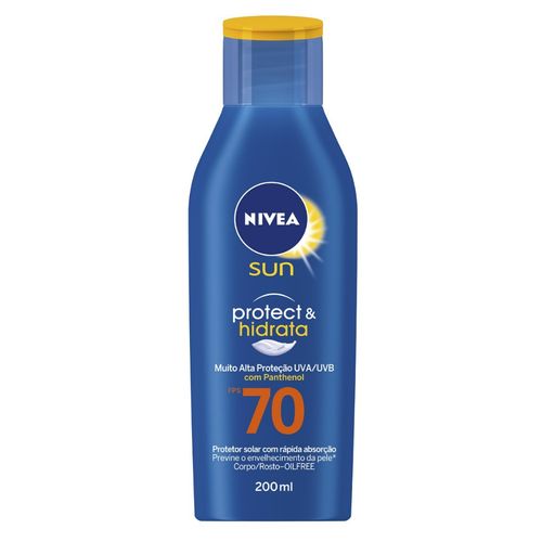 Nivea Sun Protect&hidrata Protetor Solar Fps 70 200ml