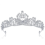 Noiva Acessório Hair Fashion Top Grade Crystal Crown Crown Cabelo aniversário