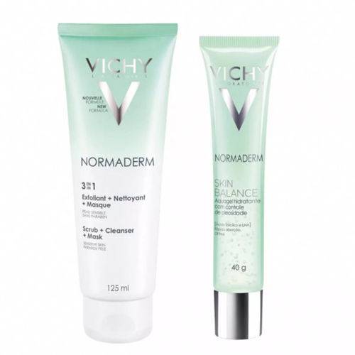Normaderm 3 em 1 125ml + Normaderm Skin Balance 40g Vichy