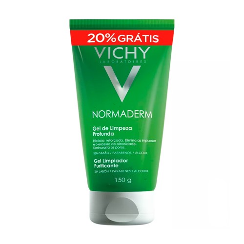 Normaderm Vichy Gel de Limpeza Facial 150g 20% Grátis