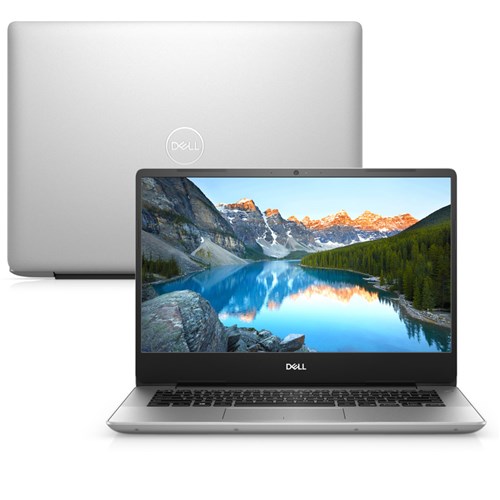 Notebook Dell Inspiron I14-5480-U10s 8ª Geração Intel Core I5 8Gb 1Tb Placa de Vídeo Fhd 14' Linux Prata Mcafee