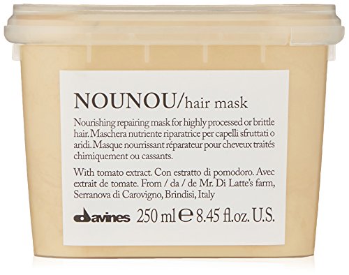 Nounou Hair Mask Davines - Máscara de Nutrição 250Ml