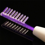 Nova Darsonval Violeta Laranja Ray eletrodo de alta freqüência para a pele facial Removedor de manchas de crescimento do cabelo 4 tubo óculos anti bactérias terapia conjunto