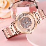 Nova moda de luxo senhoras cravejado de diamantes relógio de pulso eBay estudante brilho rosto relógio de quartzo cinta de aço do sexo feminino hot-venda