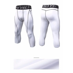 Novas calças apertadas compressão Musculação Pantalones Hombre justas Calças calças de suor For Men do esporte que funciona Leggings