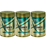 Novex Azeite De Oliva Creme De Tratamento 400g (kit C/03)
