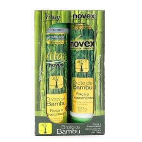 Novex Broto de Bambu - Kit Shampoo + Condicionador 300ml