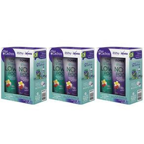 Novex Loo Pow Shampoo + Condicionador 200ml - Kit com 03