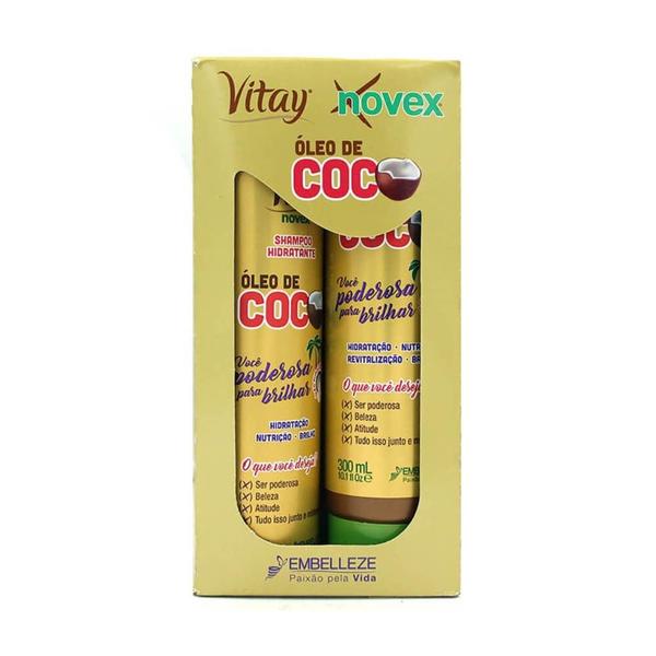 Novex Óleo de Coco Shampoo + Condicionador 300ml