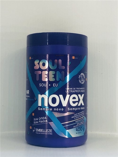 Novex Soul Teen Creme de Tratamento 400G