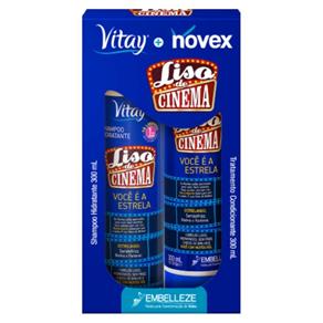 Novex Vitay Liso Cinema Shampoo + Condicionador 300ml
