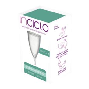 Novo Inciclo Coletor Menstrual - Modelo B (1 Unidades)