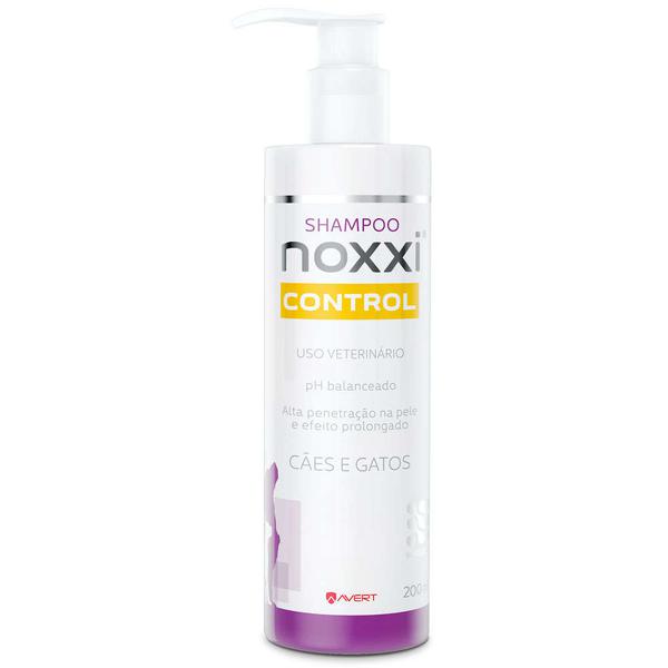 Noxxi Shampoo Control 200ml - Controle da Oleosidade da Pele e do Pelo de Cães e Gatos - Avert