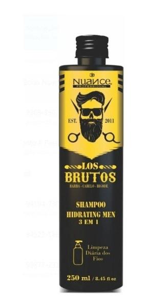 Nuance Los Brutos Shampoo Hidrating Men 3 em 1 250ml - Geral