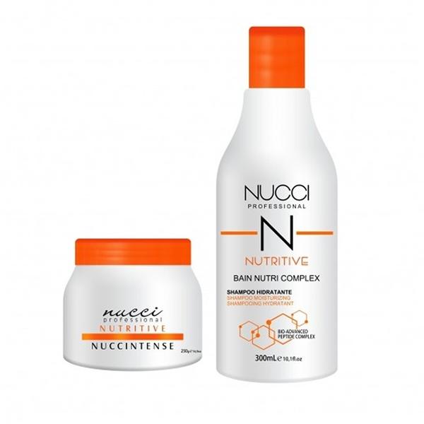 Nucci Kit Manutenção Reconstrução Shampoo 250ml e Máscara 250g