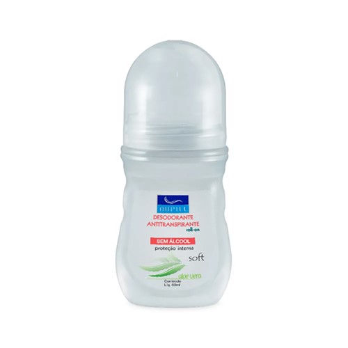 Nupill Desodorante Antitranspirante Roll-On 60ml - Soft