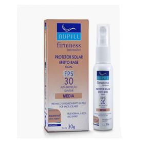 Nupill Firmness Intensive Protetor Solar Facial Efeito Base Fps30 - Média - 30g