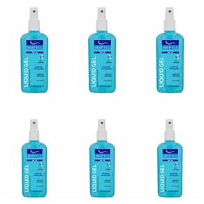 Nupill Gel Líquido Forte Azul 230g - Kit com 06