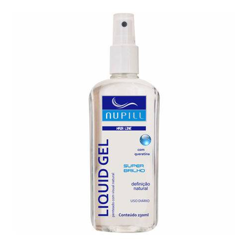 Nupill Hair Clinic Liquid Gel Super Brilho - 230ml