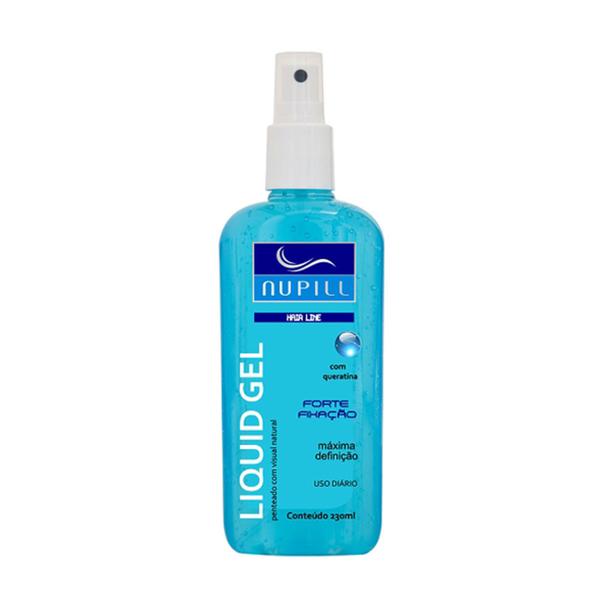 Nupill Hair Line Liquid Gel Forte Fixação - 230ml