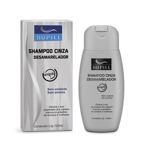 Nupill Shampoo Cinza Desamarelador - 120ml