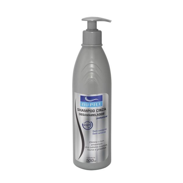 Nupill Shampoo Cinza Desamarelador - 500ml