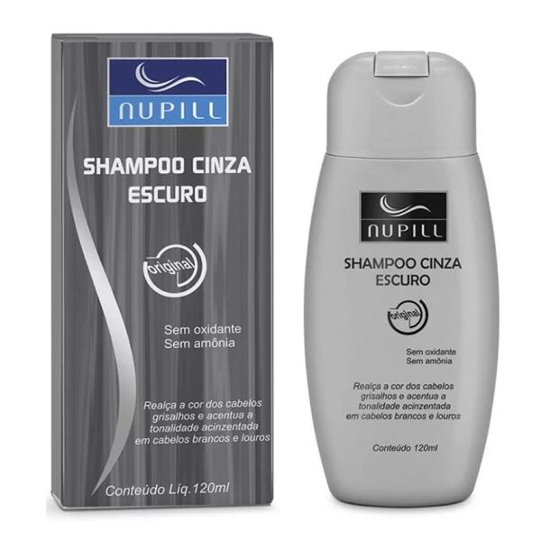 Nupill Shampoo Cinza Escuro 120ml
