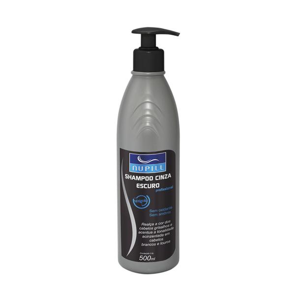 Nupill Shampoo Cinza Escuro - 500ml