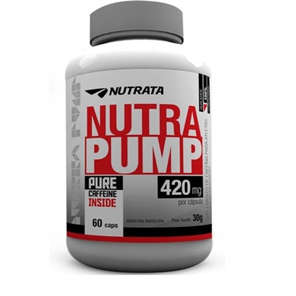 Nutra Pump 420mg de Cafeína (60caps) Nutrata