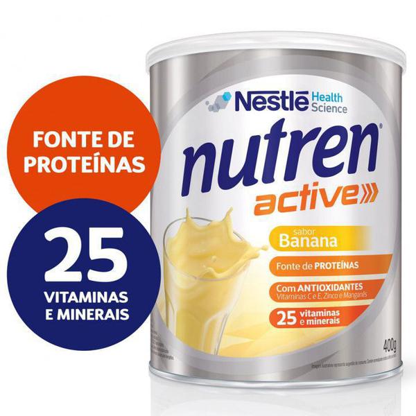 Nutren Active Banana 400g - Nestlé