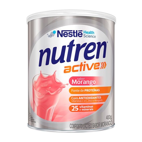 Nutren Active Nestle Nutrition Morango 400g
