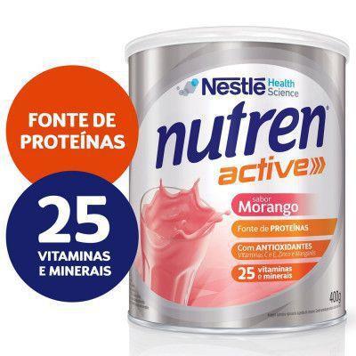 Nutren Active Pbio1 Morango 400g - Nestle - Nestle - Teda
