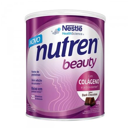 Nutren Beauty com Colágeno Sabor Dark Chocolate 400g