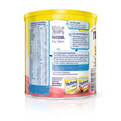 Nutren Kids Nestle Nutrition Morango 350g