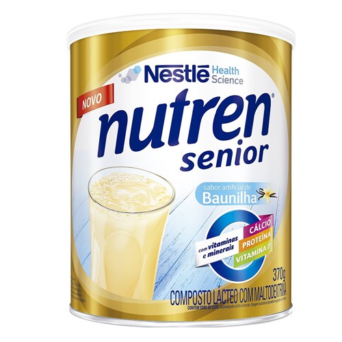 Nutren Senior Baunilha Suplemento Alimentar 370g