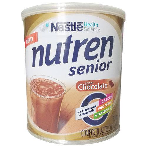 Nutren Senior Composto Lácteo Sabor Chocolate Lata 370g