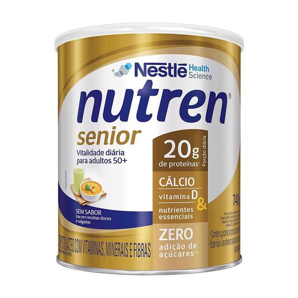 Nutren Senior Sem Sabor Suplemento Alimentar 740g