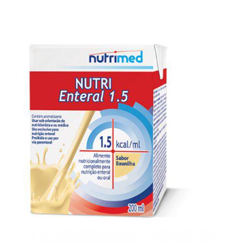 Nutri Enteral 1.5 Baunilha 200ml Nutrimed