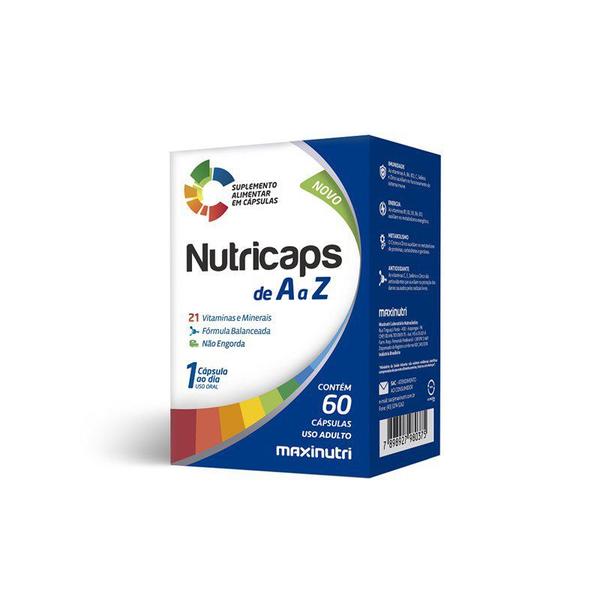 Nutricaps A-Z 60 Cápsulas Maxinutri