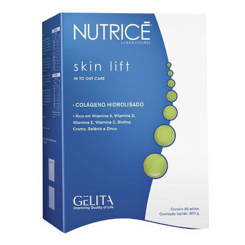 Nutricé Skin Lift Colágeno Hidrolisado em Pó Sabor Limão C/ 30 Sticks
